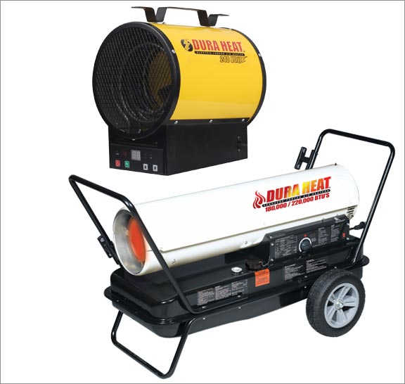 Workspace heaters. Click here for workspace consruction heaters